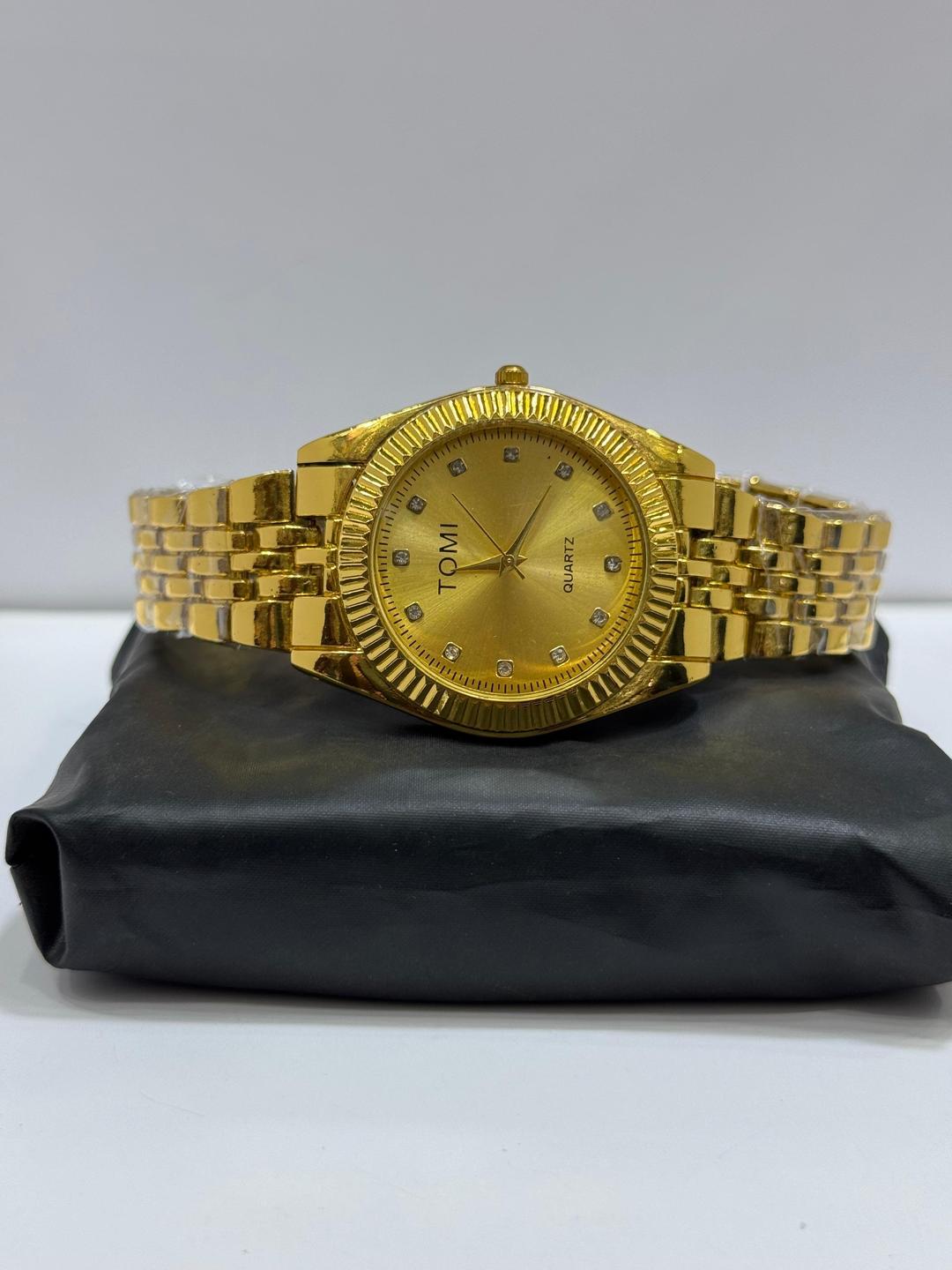 Men,s Golden Chain Watch