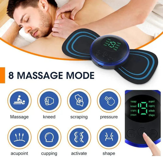 EMS Butterfly Portable Neck Massager - Ashiyna Shopping Mall