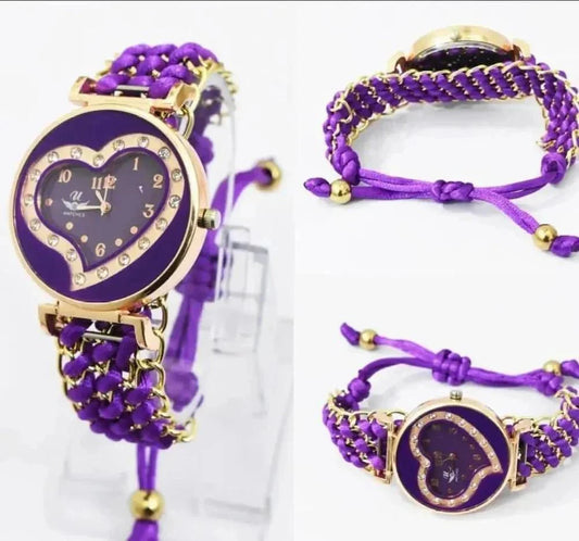 GIRL STYLYLISH WATCH BUY ONE GET ONE FREE - Ashiyna Shopping Mall