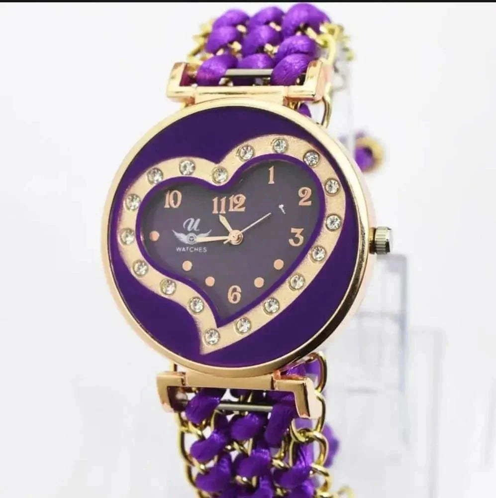 GIRL STYLYLISH WATCH BUY ONE GET ONE FREE - Ashiyna Shopping Mall